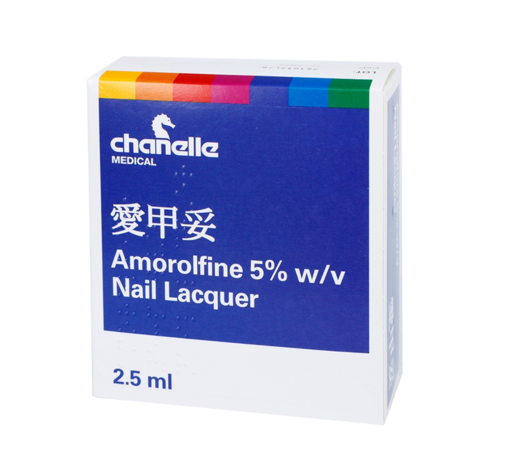Amorolfine 5% nail Lacquer 愛甲妥-价格-功效-副作用