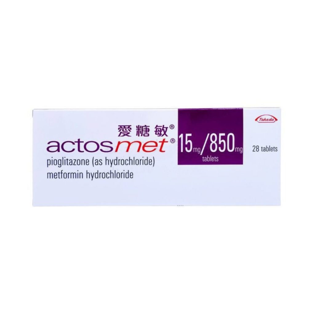 Actosmet愛糖敏–价格-功效-副作用